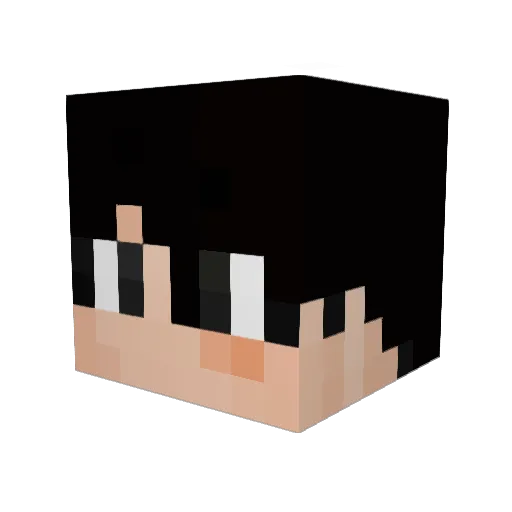 Deoner86 Minecraft avatar head, 3D render