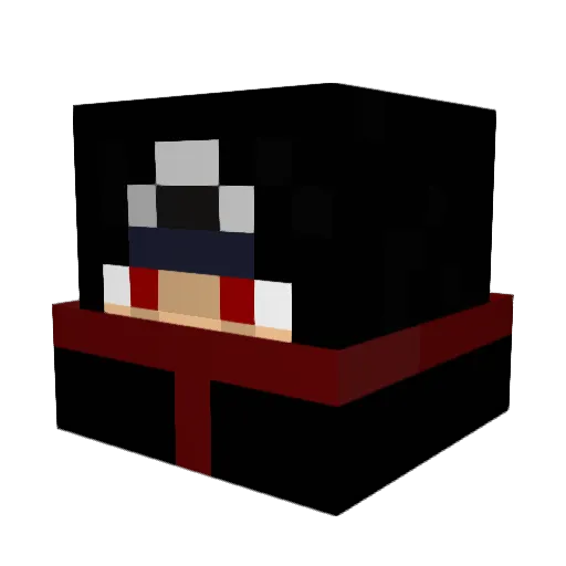 Deooon Minecraft avatar head, 3D render