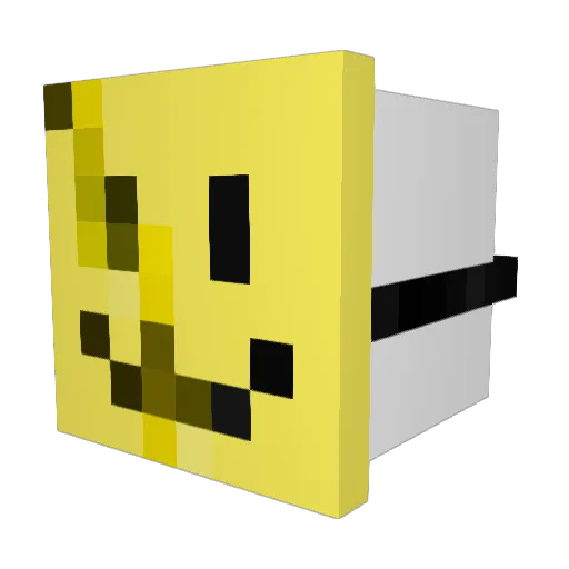 Deoperix18 Minecraft avatar head, 3D render