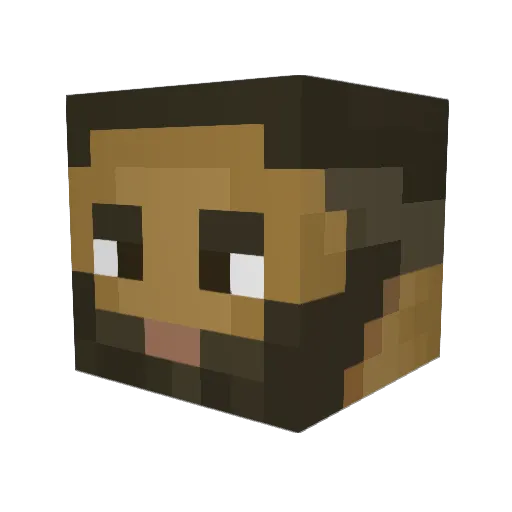 DepayMemphis94 Minecraft avatar head, 3D render