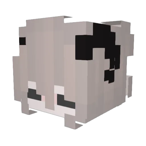 Deprecation Minecraft avatar head, 3D render