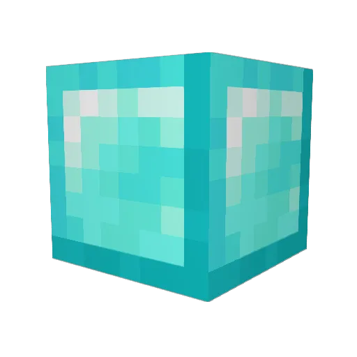 Deprixion Minecraft avatar head, 3D render