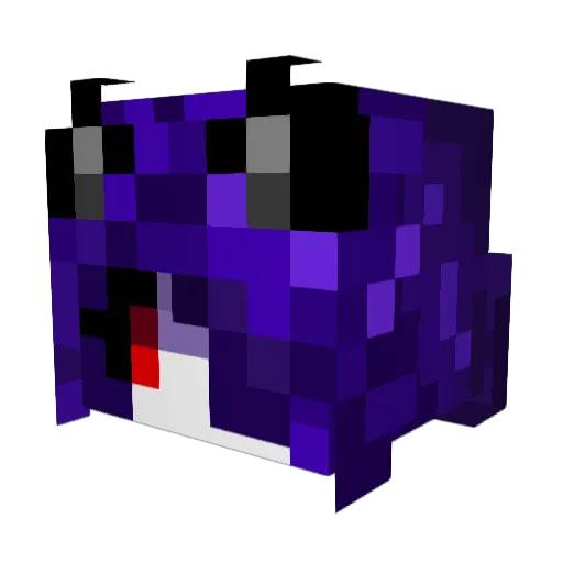 DeproDJ Minecraft avatar head, 3D render