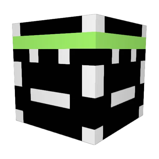 DerAlphaAlman Minecraft avatar head, 3D render