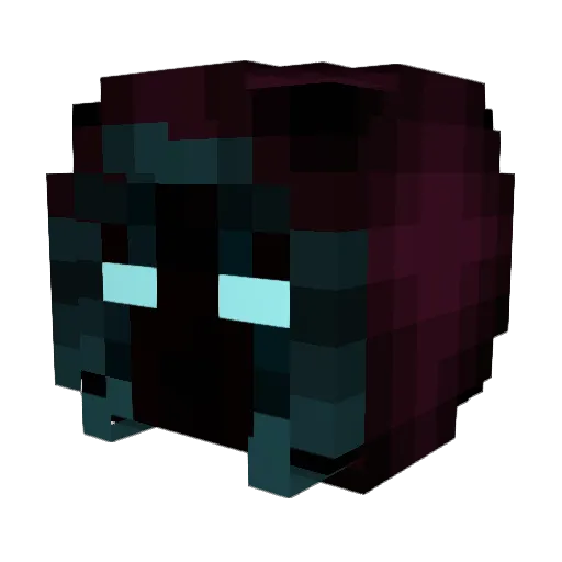 DerAlphaVeganer Minecraft avatar head, 3D render