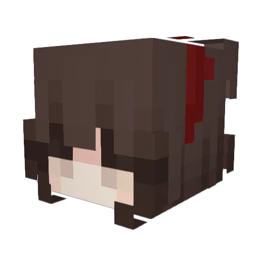 DerAlteGauner Minecraft avatar head, 3D render