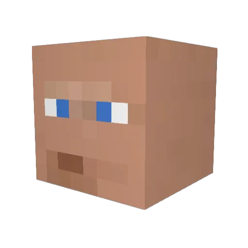DerArschOdin Minecraft avatar head, 3D render
