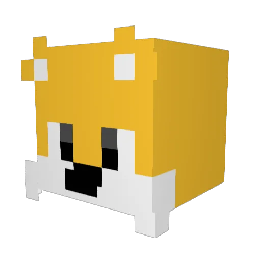 DerArtur63 Minecraft avatar head, 3D render