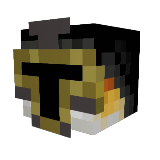 DerBaumBoy Minecraft avatar head, 3D render