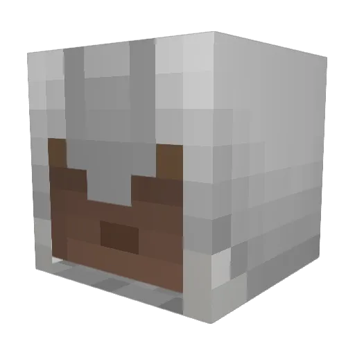DerChris14 Minecraft avatar head, 3D render