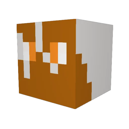 DerChrisKn Minecraft avatar head, 3D render