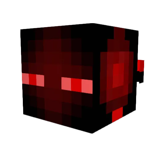 DerChronix6 Minecraft avatar head, 3D render