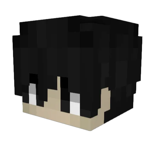 DerDoniii Minecraft avatar head, 3D render