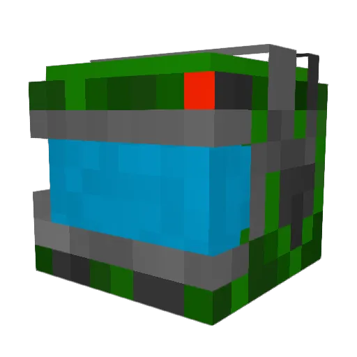 DerFarrodin Minecraft avatar head, 3D render