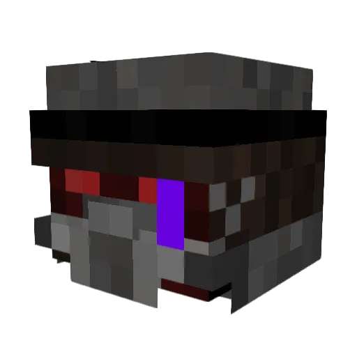 DerHeiligeEine Minecraft avatar head, 3D render
