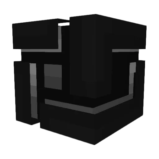 DerJPBot Minecraft avatar head, 3D render