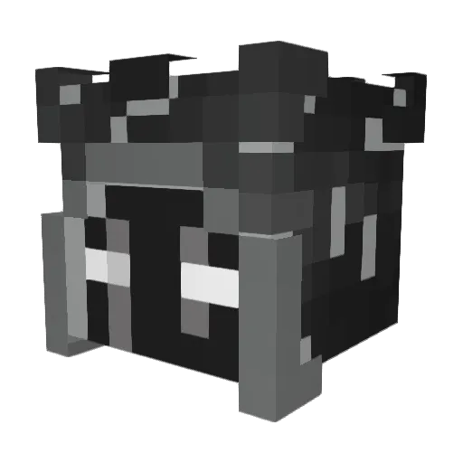 DerKahooter257 Minecraft avatar head, 3D render