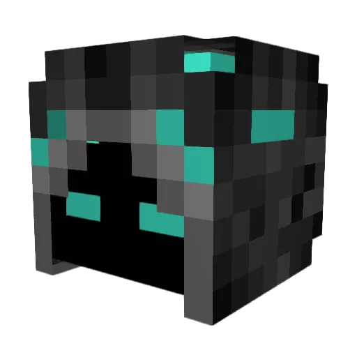 DerKille Minecraft avatar head, 3D render