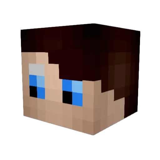 DerLeon704 Minecraft avatar head, 3D render