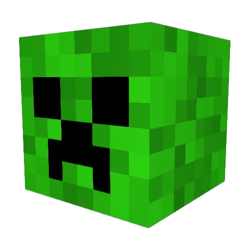 DerMonkxy Minecraft avatar head, 3D render