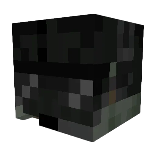 DerNacho1 Minecraft avatar head, 3D render
