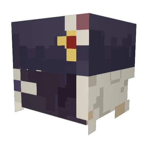 DerPanzer609 Minecraft avatar head, 3D render