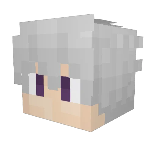 DerProfiLars Minecraft avatar head, 3D render