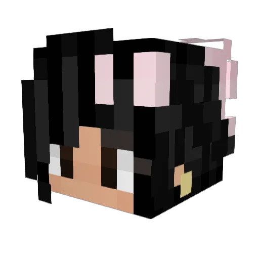 DerRammbock Minecraft avatar head, 3D render