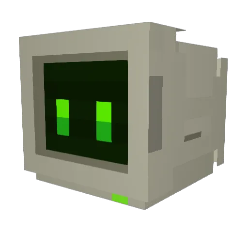 DerSchtanks Minecraft avatar head, 3D render