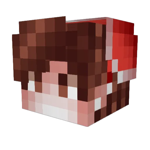 DerSkotschir Minecraft avatar head, 3D render