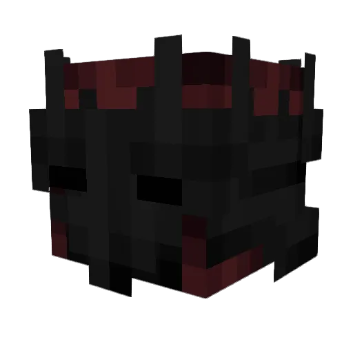 DerTaus Minecraft avatar head, 3D render