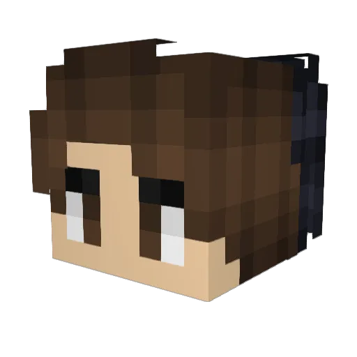 DerToni702 Minecraft avatar head, 3D render
