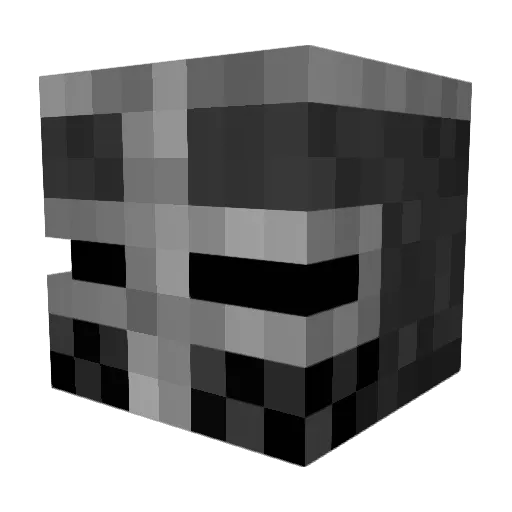 DerTyr Minecraft avatar head, 3D render