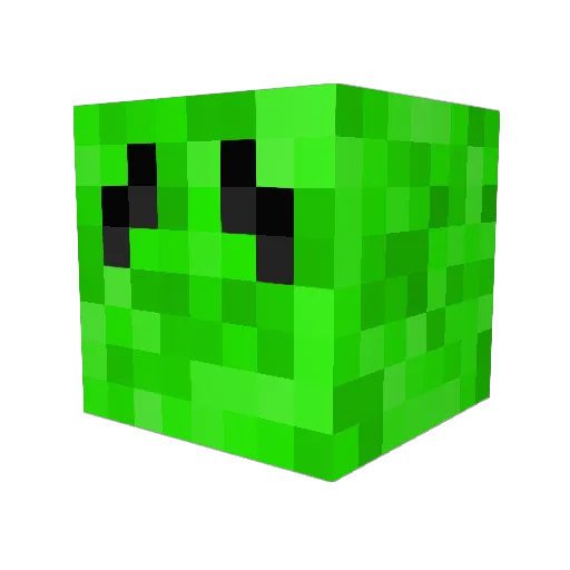 DerUberDuder Minecraft avatar head, 3D render