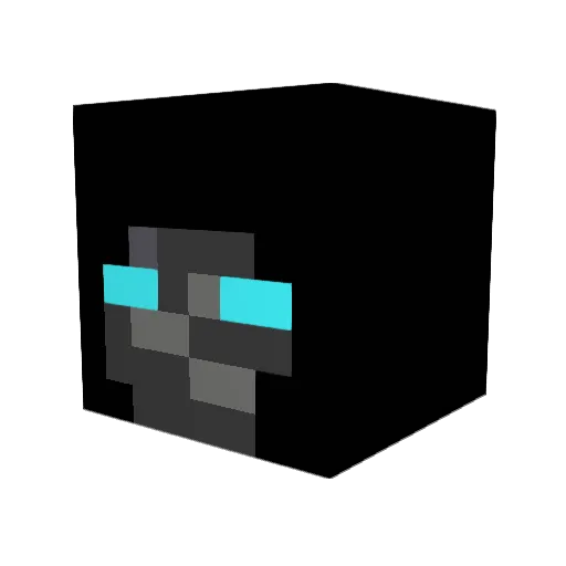 Der_Brillenmann Minecraft avatar head, 3D render