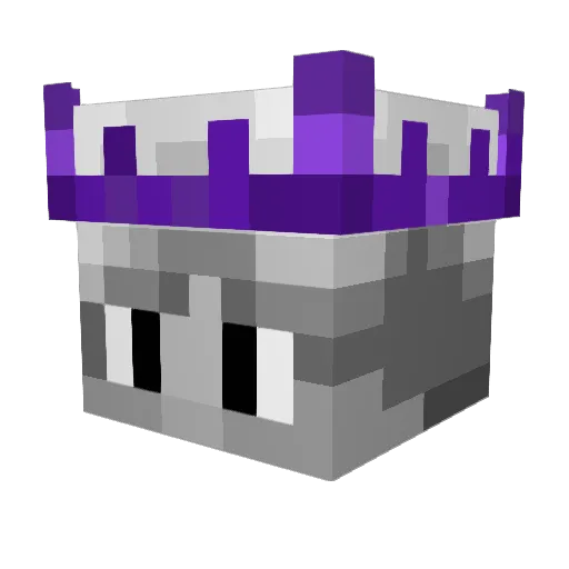 Der_Dino Minecraft avatar head, 3D render