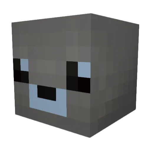 Der_Finnisher Minecraft avatar head, 3D render