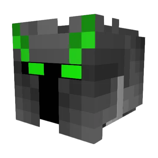 Der_Hashi Minecraft avatar head, 3D render