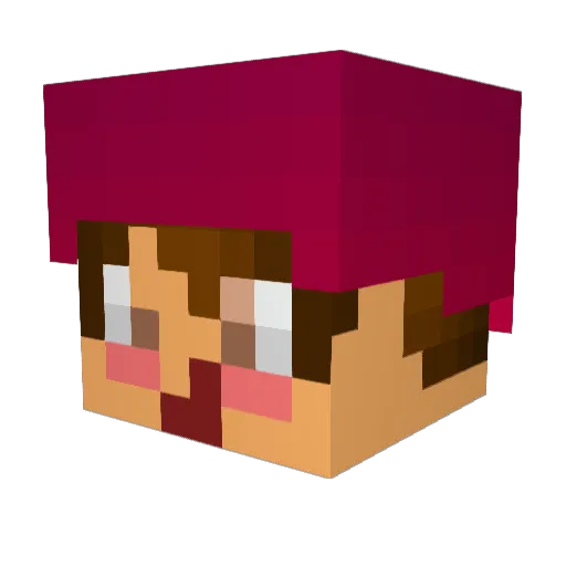 Der_Mupfelianer Minecraft avatar head, 3D render