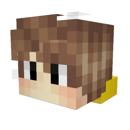 Der_Steirer Minecraft avatar head, 3D render