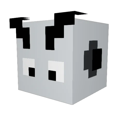 Der_Ziegenjunge Minecraft avatar head, 3D render