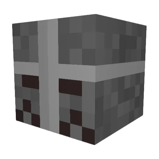 Der_ohne_Name Minecraft avatar head, 3D render