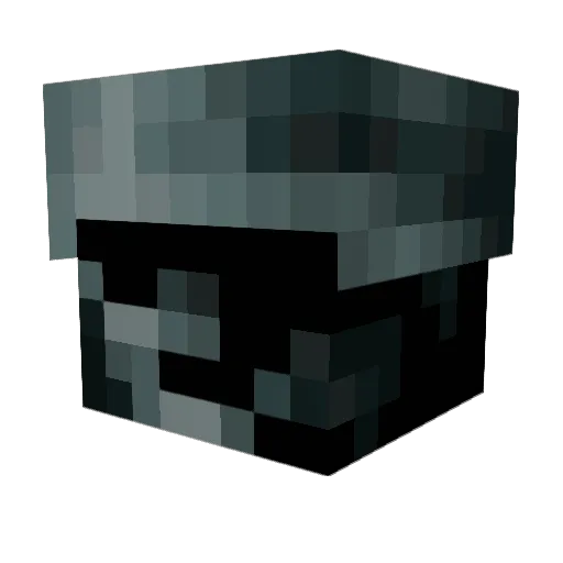 Deredevil_ Minecraft avatar head, 3D render