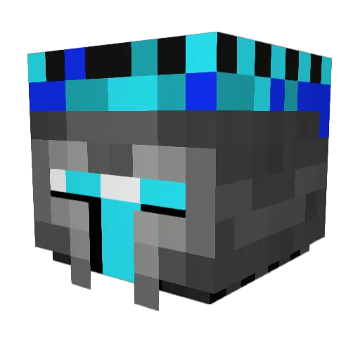 Derek2205 Minecraft avatar head, 3D render