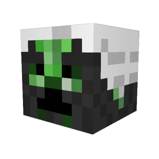 Derek60 Minecraft avatar head, 3D render
