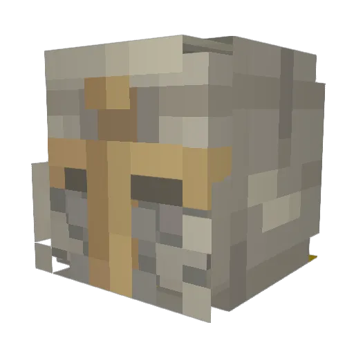 DerekB2196 Minecraft avatar head, 3D render