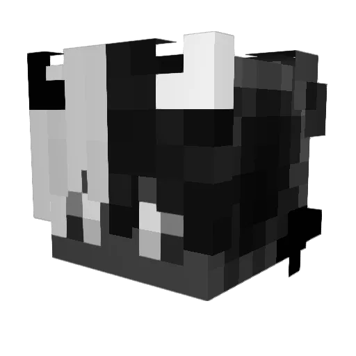 DerezFape Minecraft avatar head, 3D render