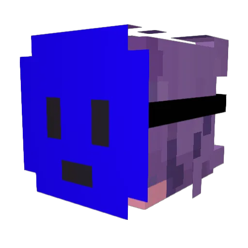 Derfiixxxo_19 Minecraft avatar head, 3D render