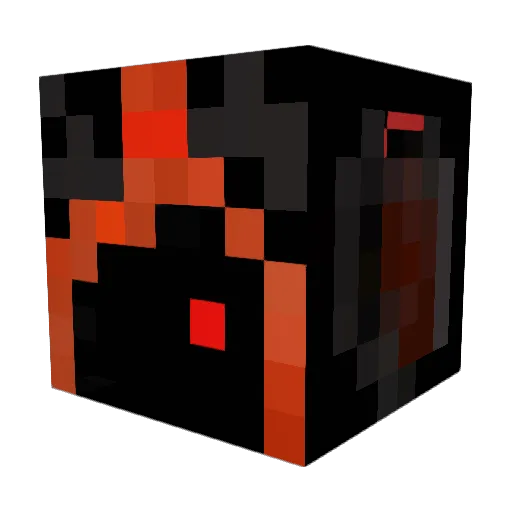 DergEternus Minecraft avatar head, 3D render