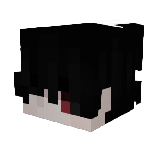 Dermickxz Minecraft avatar head, 3D render